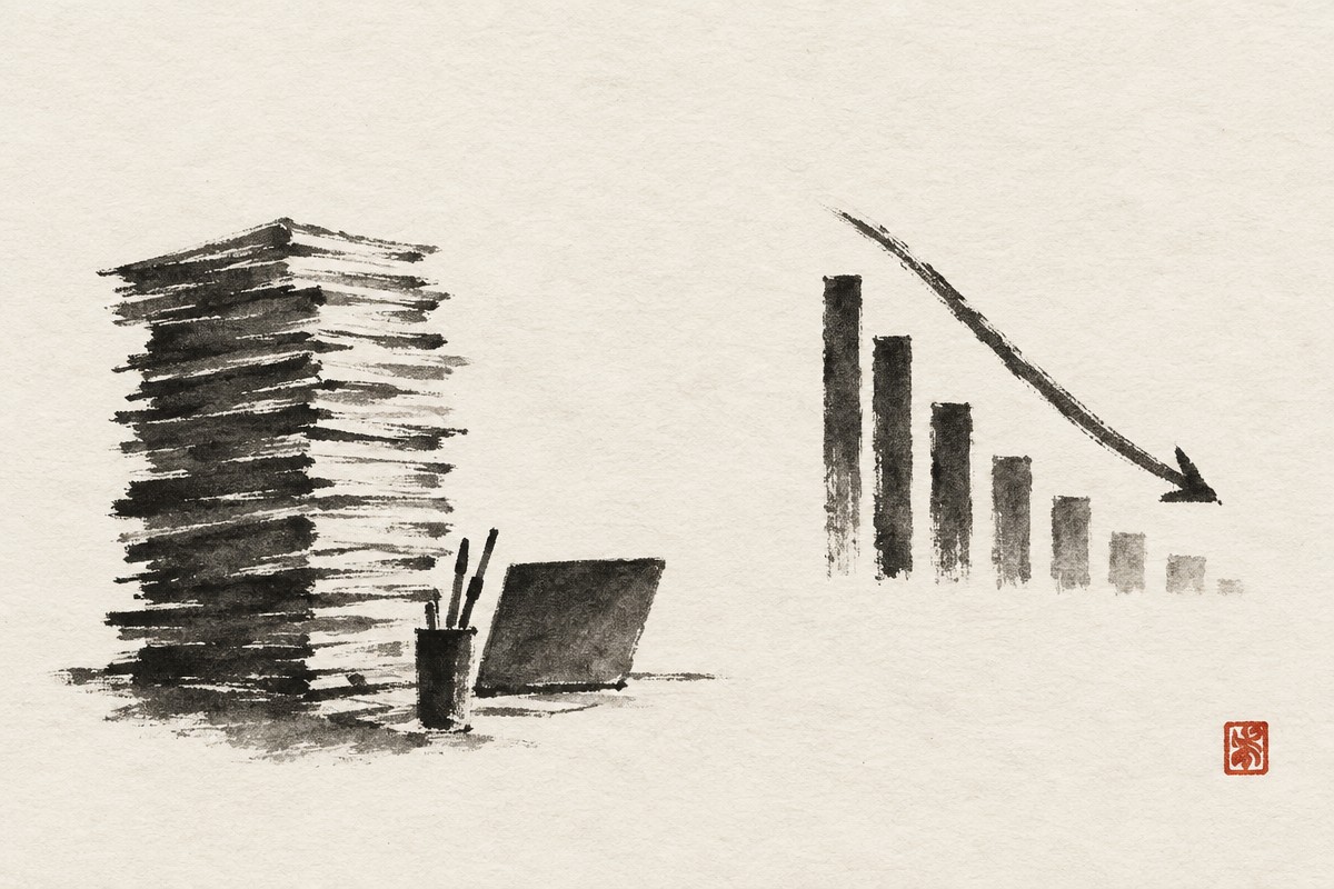 Law Firm Blog Output Doubled. Page-One Rankings Fell 82%